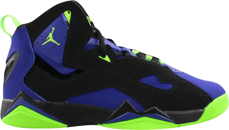 

Кроссовки Jordan True Flight GS Electric Green, черный