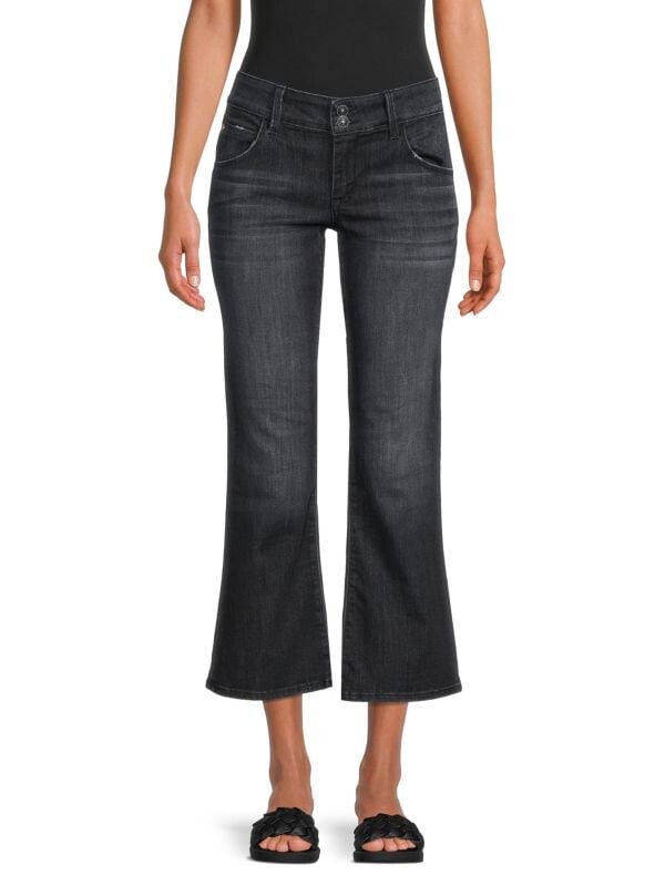 

Джинсы Hudson Collin Boot Cut со средней посадкой, черный