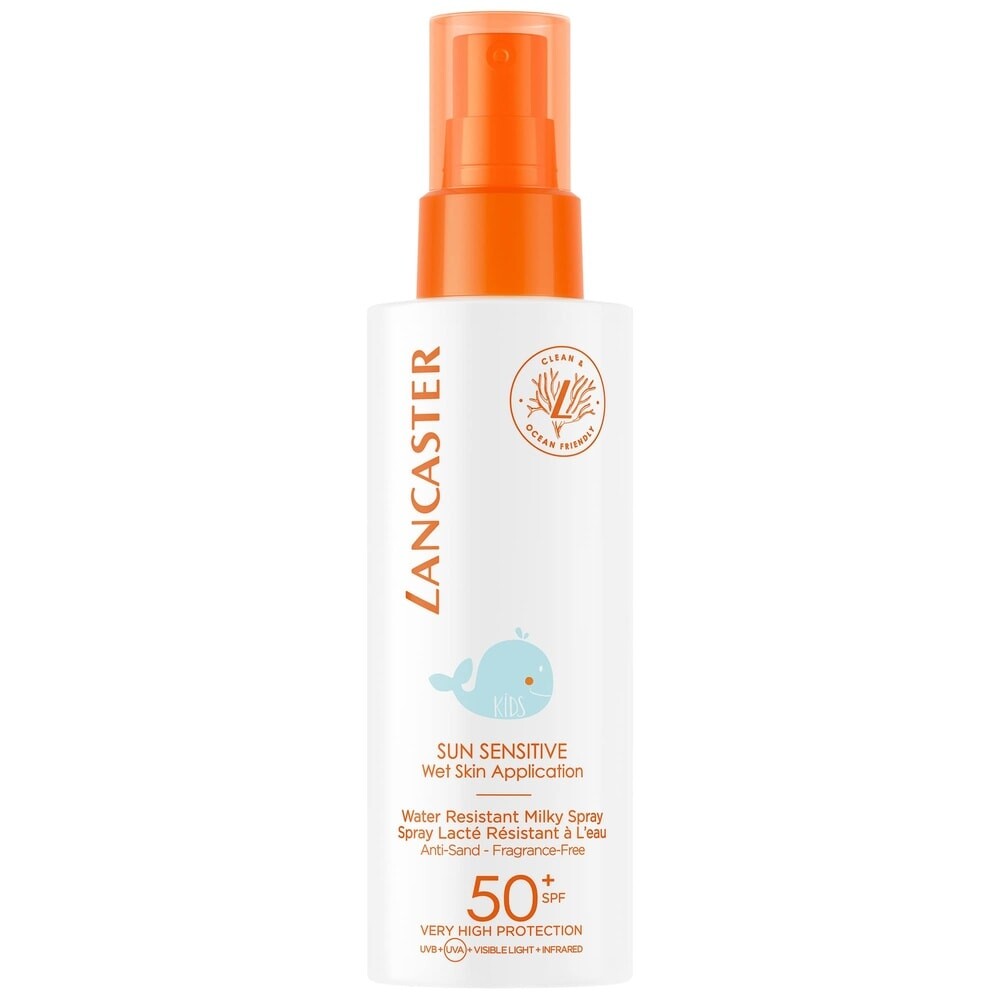 

Lancaster Sun Sensitive Milky Spray для детей SPF50+ молочный солнцезащитный спрей для детей 150мл