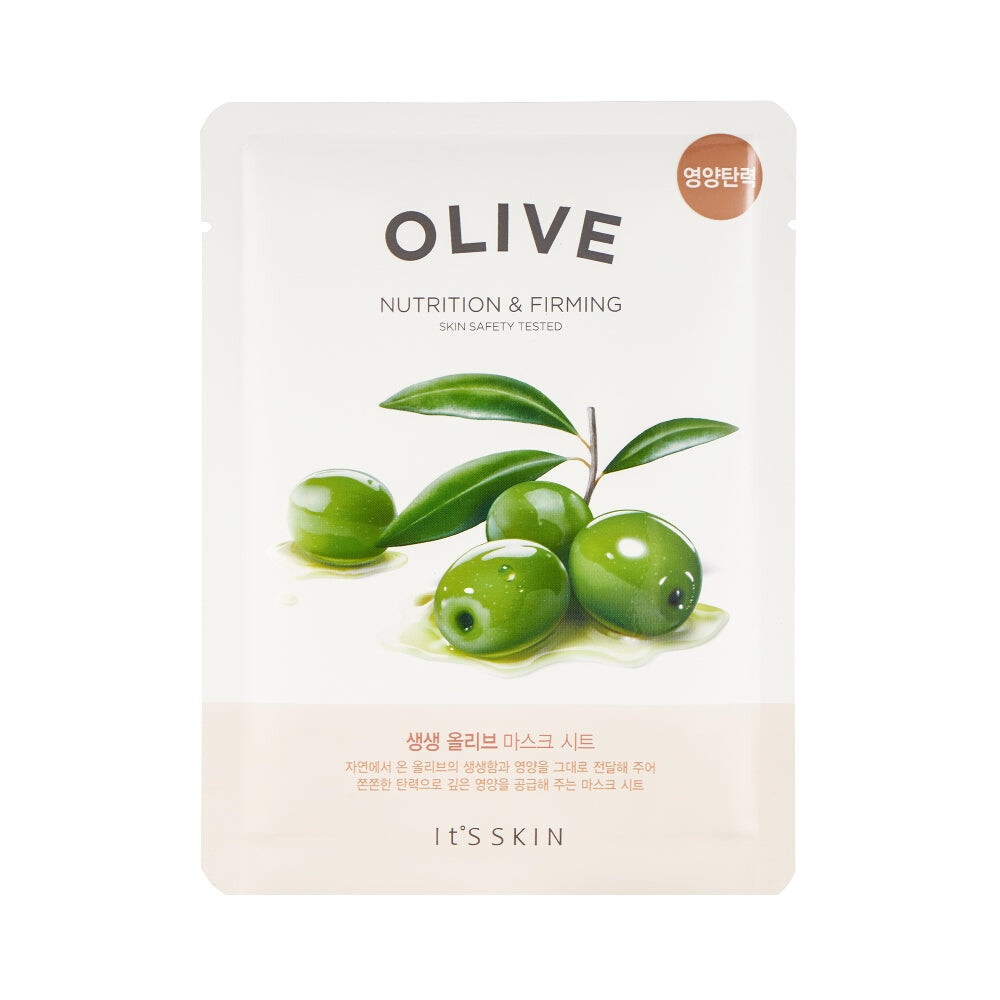 

It's Skin Маска для лица The Fresh Mask Sheet Olive с оливковым маслом 20мл