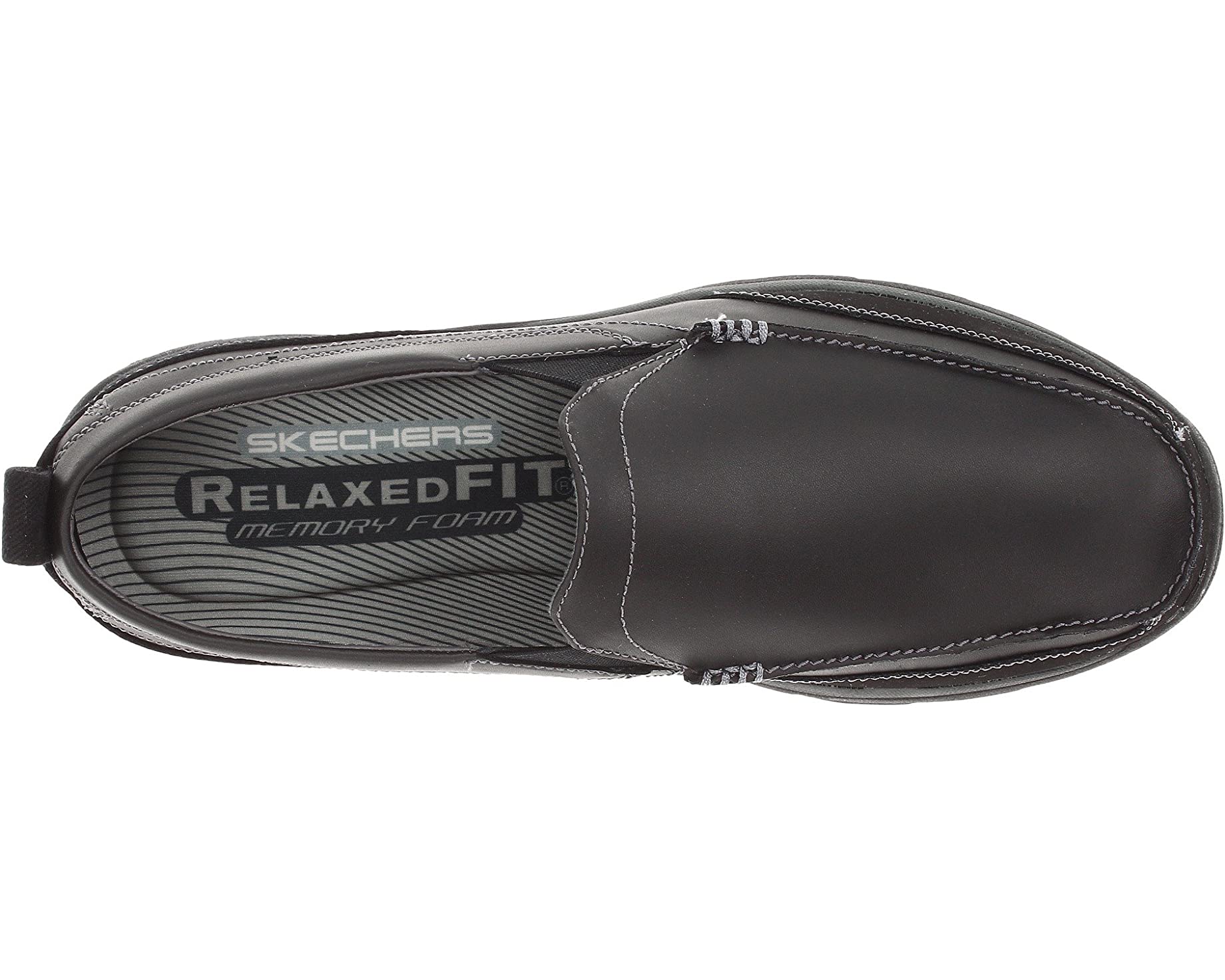 Skechers gains on sale black