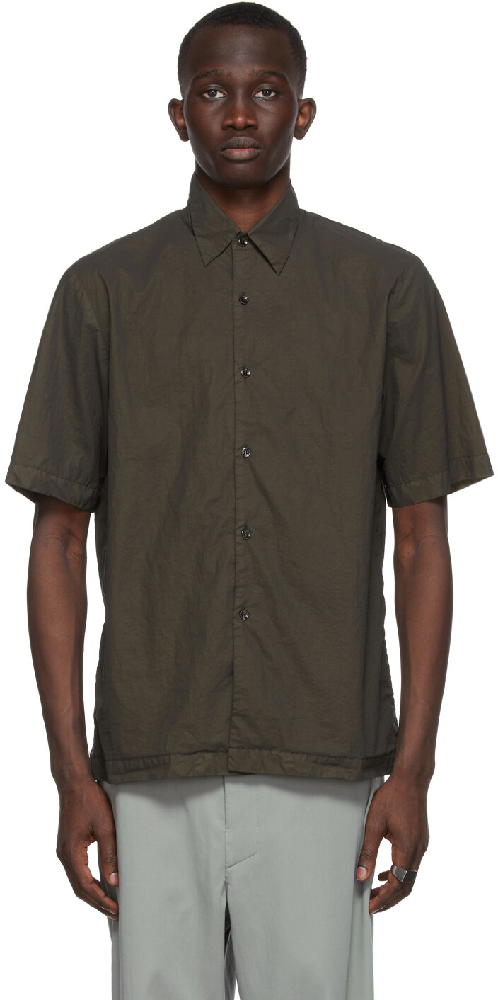 

Серая водоотталкивающая рубашка Dries Van Noten