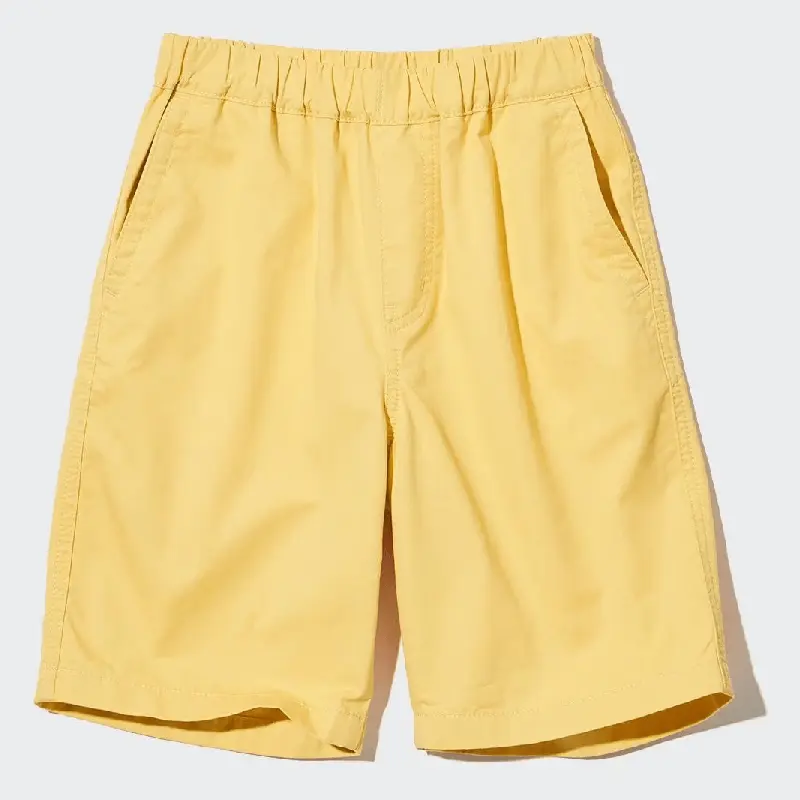 

Шорты Uniqlo Kids Cotton Twill Easy, желтый