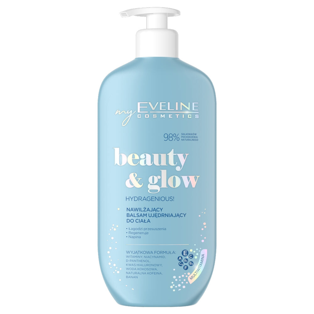 

Eveline Cosmetics Увлажняющий укрепляющий лосьон для тела Beauty & Glow 350мл