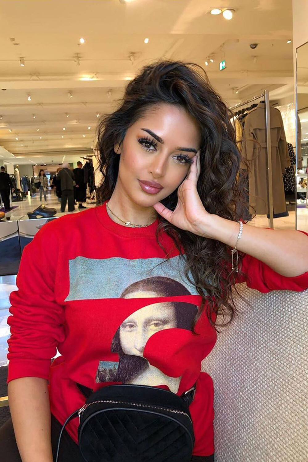 

Толстовка Fashion Nova 19690570, красный