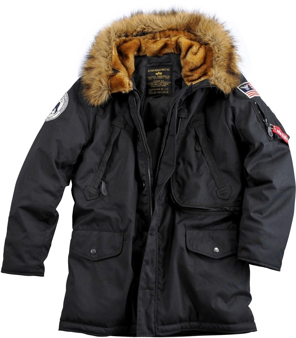 

Куртка Alpha Industries Polar, черная