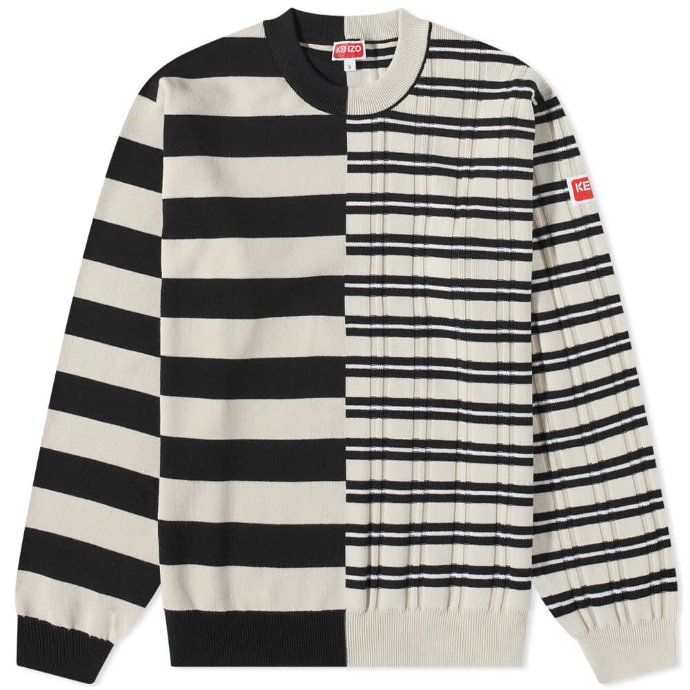 

Джемпер Kenzo Split Striped Crew Neck, Серый