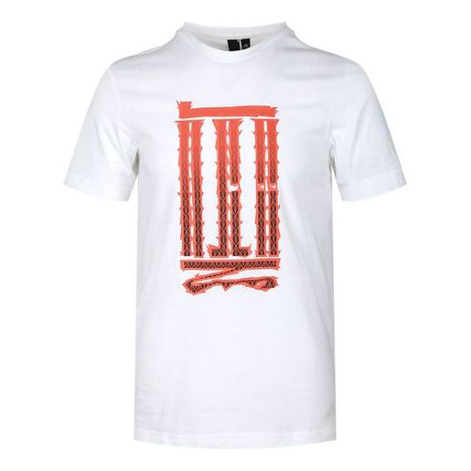 

Футболка Adidas Series Athleisure Casual Sports Short Sleeve White, Белый