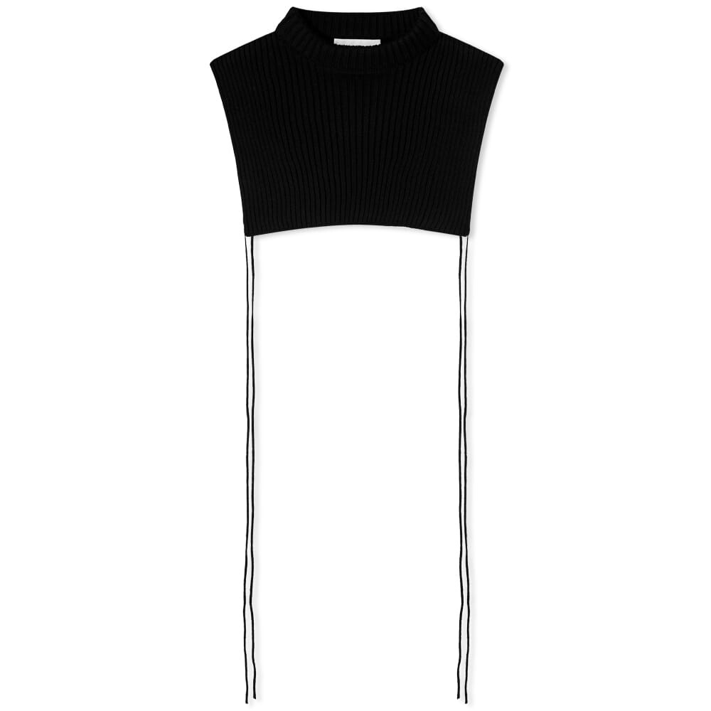 

Футболка Jean Paul Gaultier Knit Crop Top, Черный