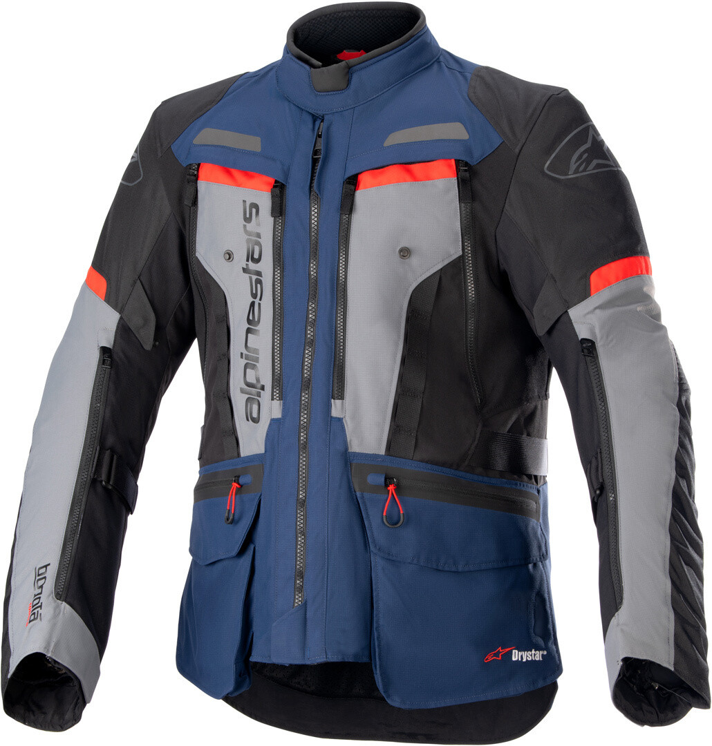 

Alpinestars Bogota Pro Drystar водонепроницаемая мотоциклетная текстильная куртка, синий