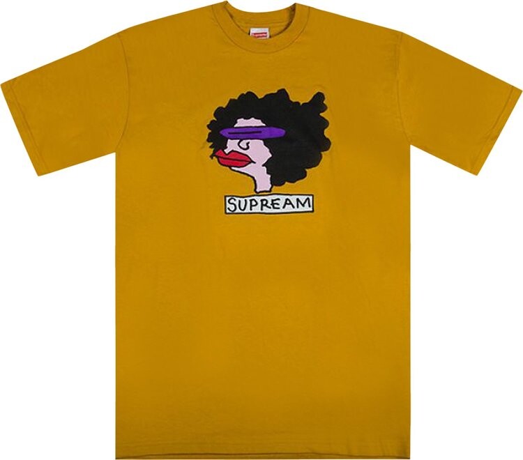 

Футболка Supreme Gonz Tee 'Mustard', желтый