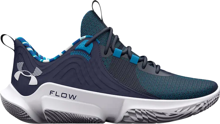 

Кроссовки Under Armour Flow FUTR X 2 Team Midnight Navy White, синий