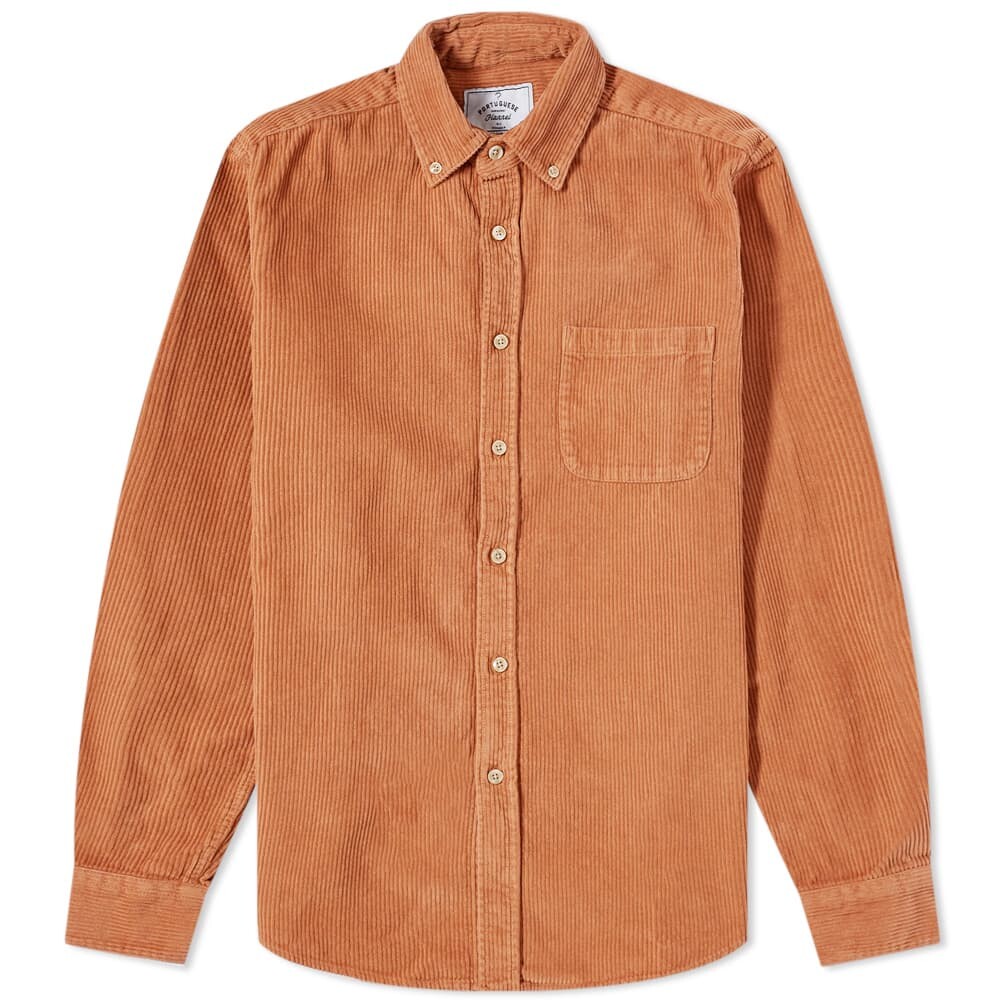 

Рубашка Portuguese Flannel Lobo Button Down Corduroy Shirt