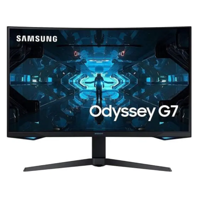 

Монитор Samsung 32" Odyssey G7 WQHD 1000R, 240 Гц, 1 мс, Nvidia G Sync и FreeSync, QLED, черный, LC32G75TQSMXUE