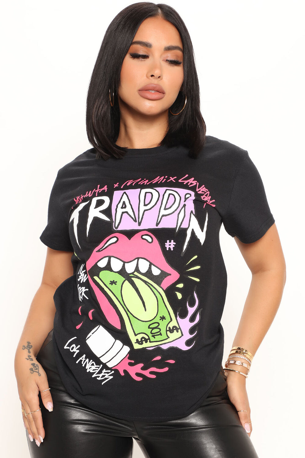 

Топ Fashion Nova 21690026, черный