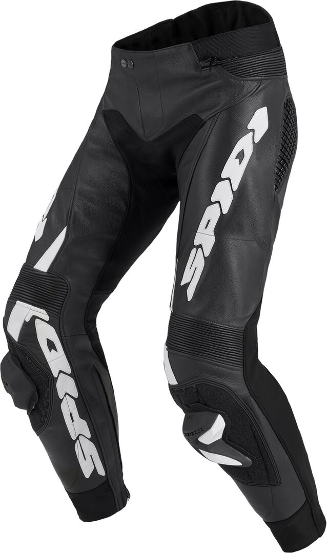 

Spidi RR Pro Warrior Мотоциклетные кожаные штаны, черный/белый