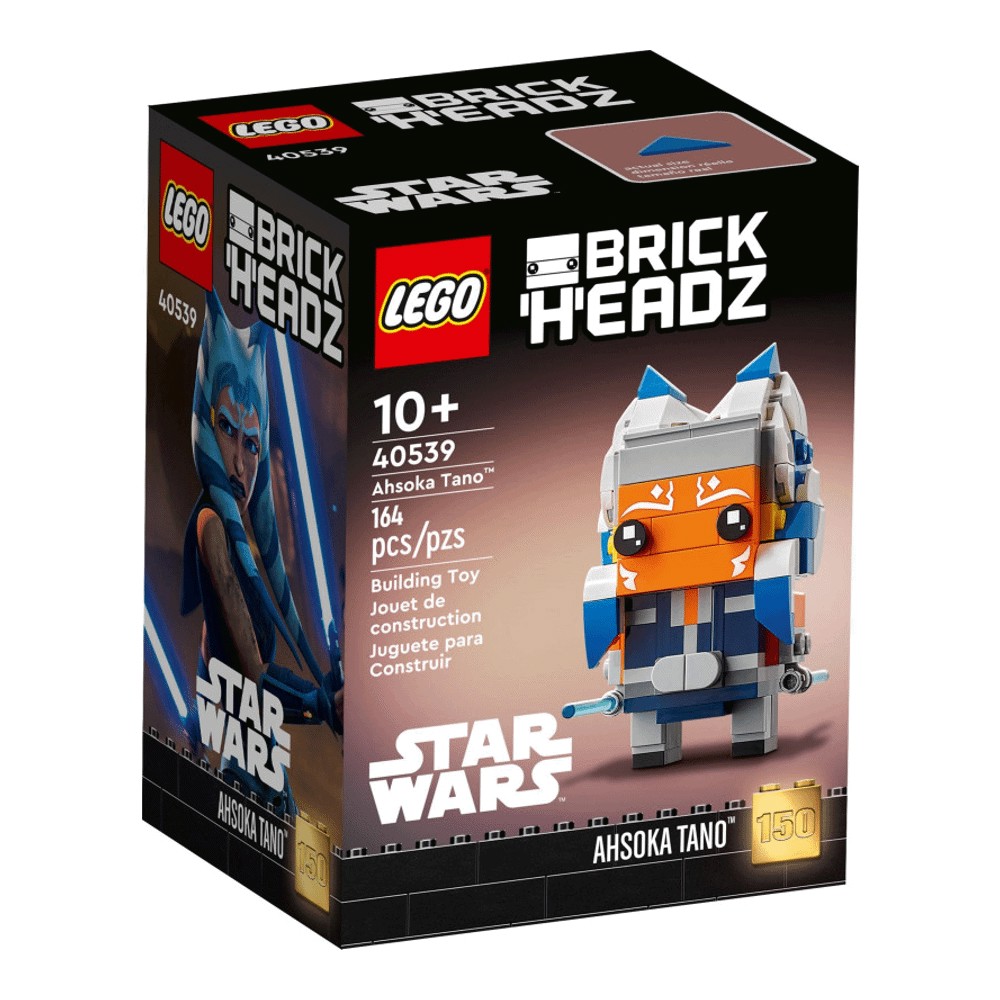 Конструктор LEGO BrickHeadz 40539 Асока Тано конструктор lego brickheadz 40352 пугало на день благодарения