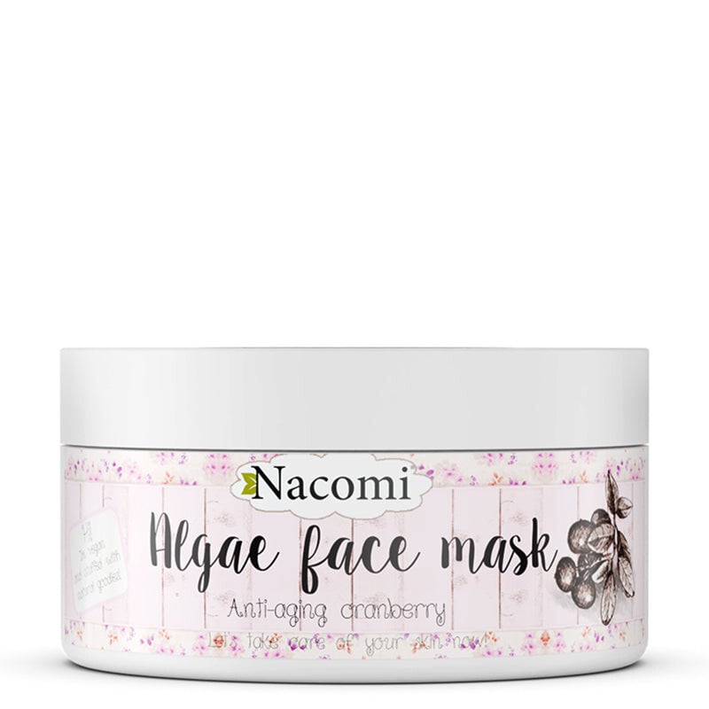 

Nacomi Algae Face Mask маска для лица против морщин с водорослями Клюква 42г