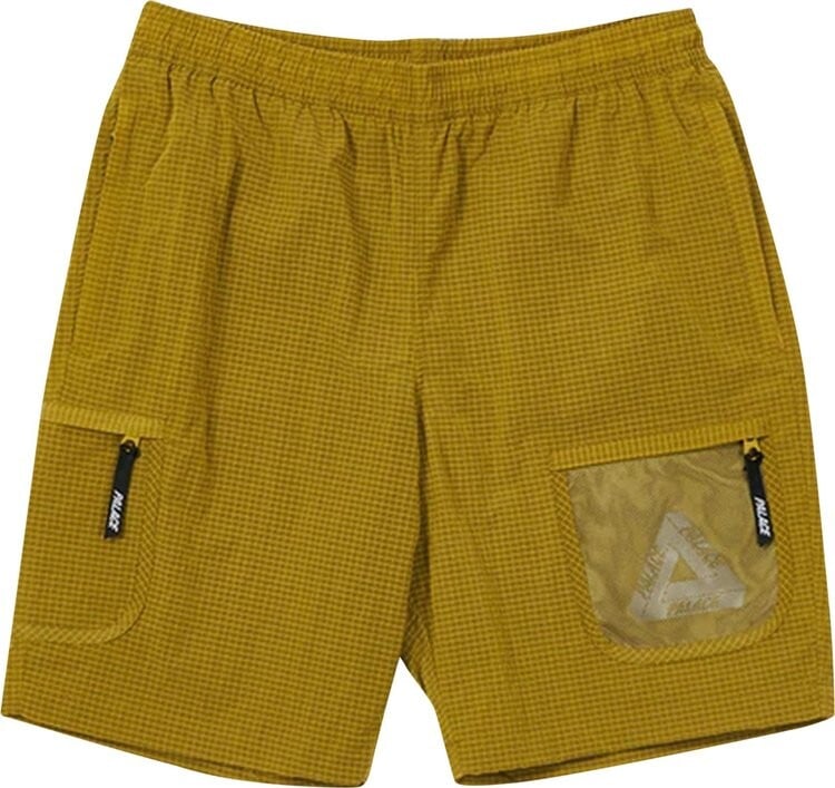 

Шорты Palace Cripstop Grid Shorts 'Yellow', желтый