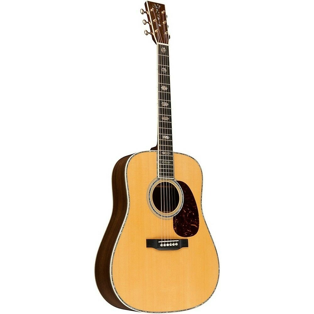 Акустическая гитара Martin D-45 (M-087) 2669207, PLEK'd гитара бас наклейка на лад diy стикер на шею гитары 10 шт ромбовидная форма для электрической гитары акустическая гитара