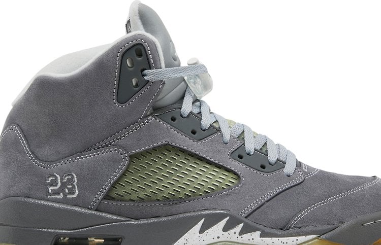 Jordan 5 wolf hot sale grey release date