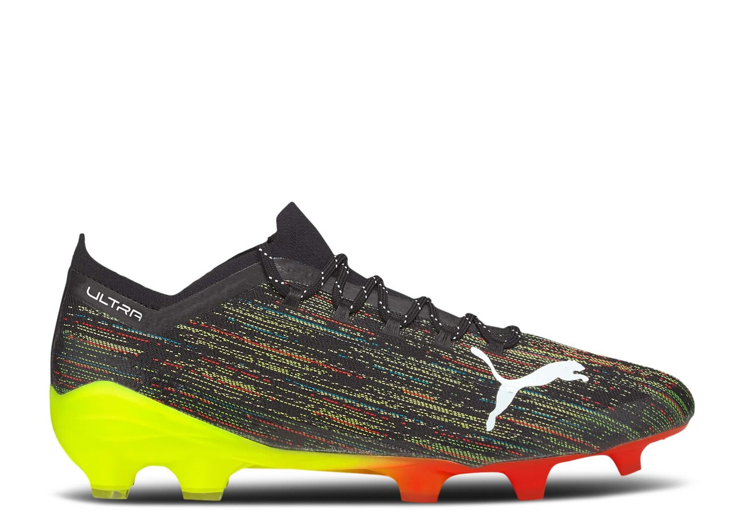 

Кроссовки Puma Ultra 1.2 Fg Ag 'Black Yellow Alert', черный