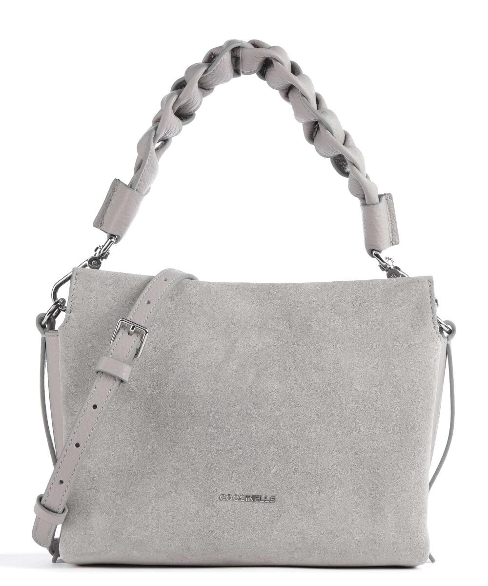 

Сумочка Boheme Suede из матовой яловой кожи Coccinelle, серый