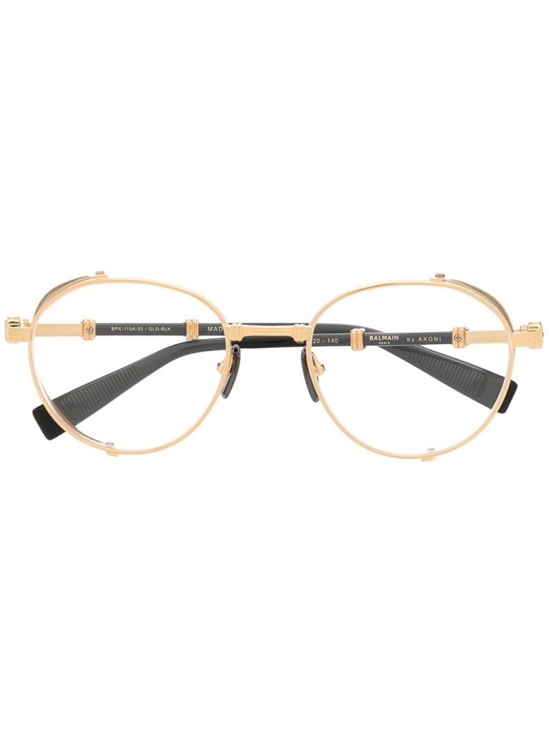 

Balmain Eyewear очки в круглой оправе, золотой