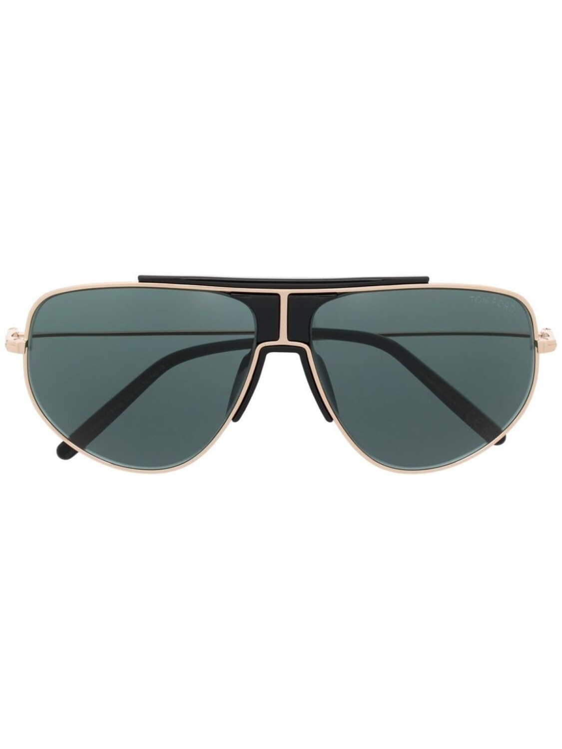 

TOM FORD Eyewear солнцезащитные очки-пилоты, черный