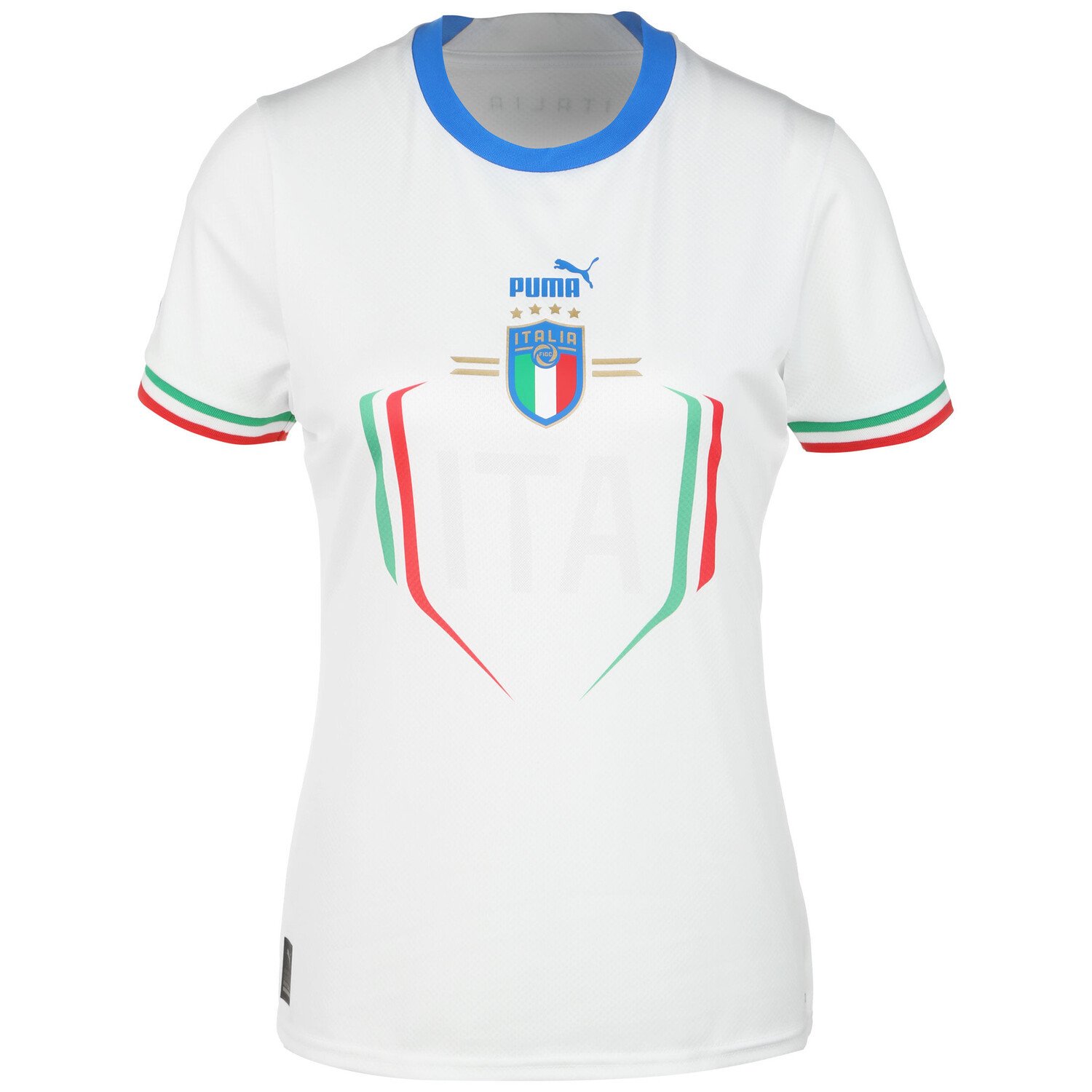 

Спортивная футболка Puma Fußballtrikot Italien Away 2022/2023, белый