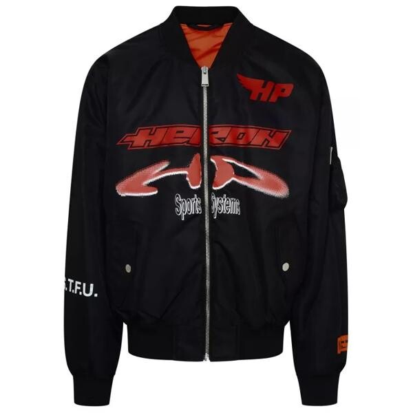 

Куртка ex-ray bomber jacket in polyamide Heron Preston, черный