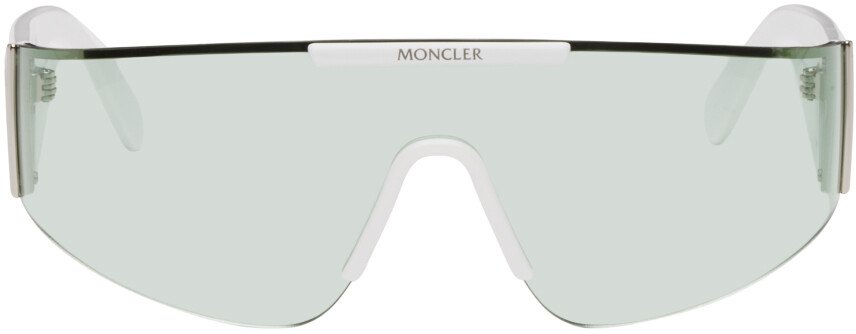 

Белые солнцезащитные очки Ombrate Moncler