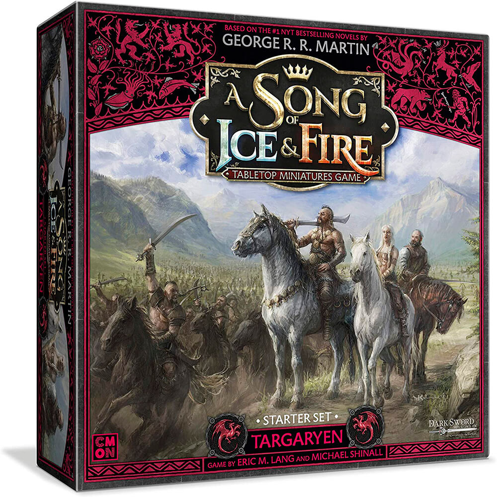 

Настольная игра CMON A Song of Ice & Fire Tabletop Miniatures Game Targaryen Starter Set