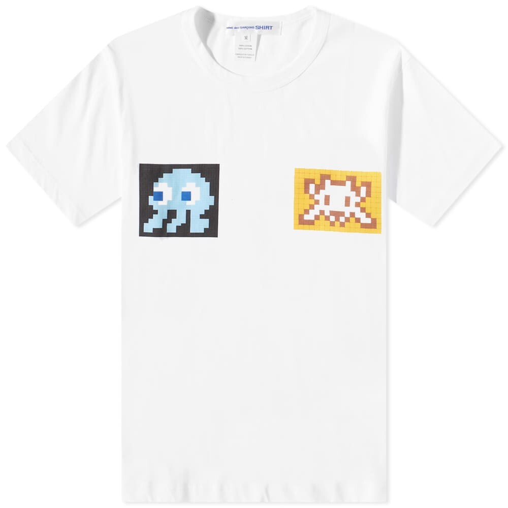 

Футболка Comme des Garçons SHIRT Invader Graphic Tee