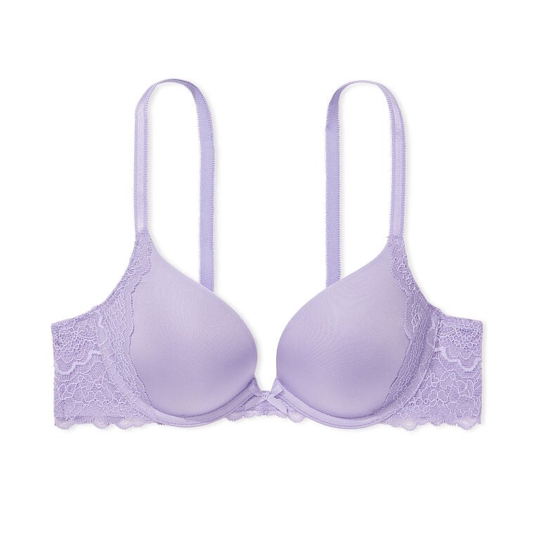 

Бюстгальтер Victoria's Secret Dream Angels Recycled Smooth With Lace, фиолетовый