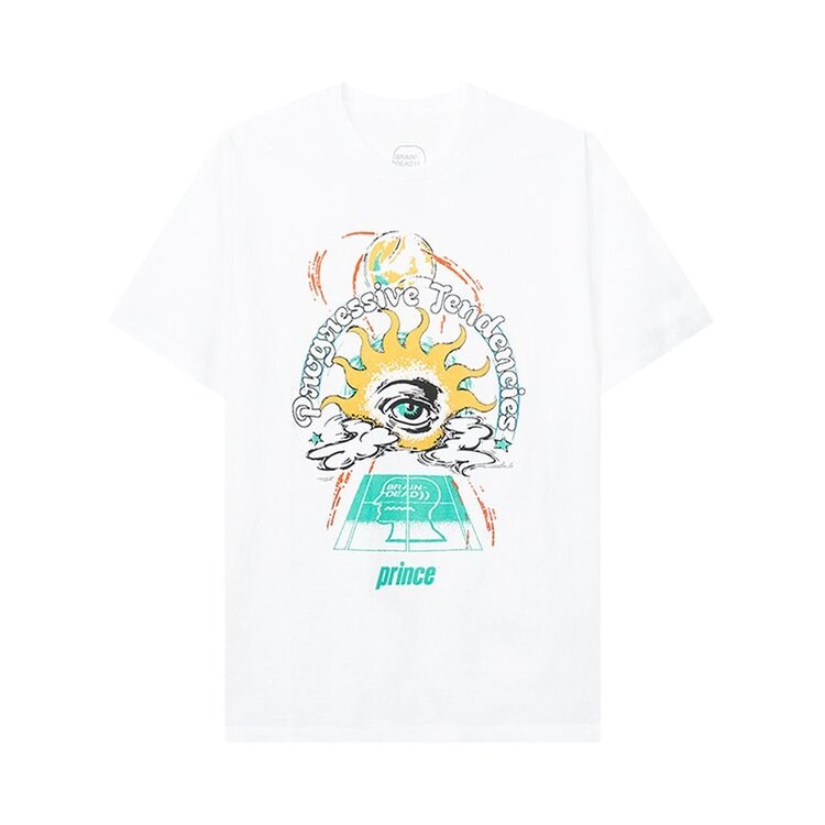 

Футболка Brain Dead x Prince Progressive Tee 'White', белый