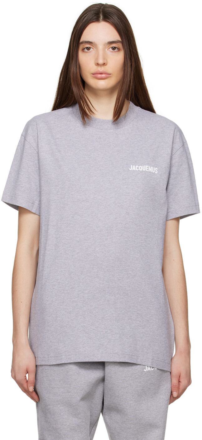 

Серая футболка 'Le T-Shirt Jacquemus', Серый