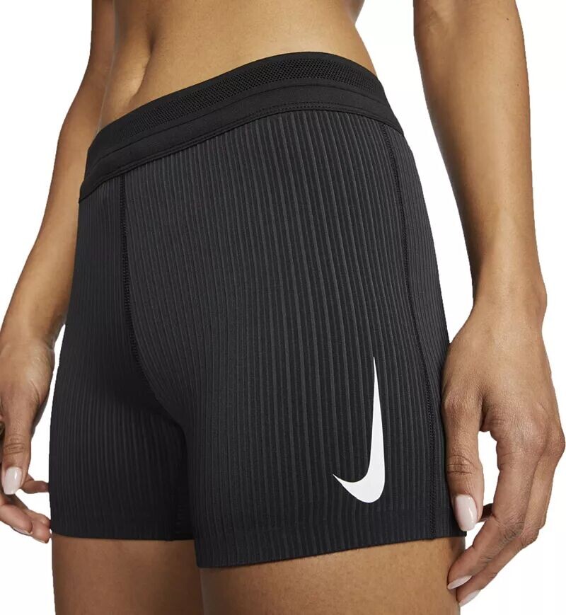 

Женские узкие шорты для бега Nike AeroSwift, черный