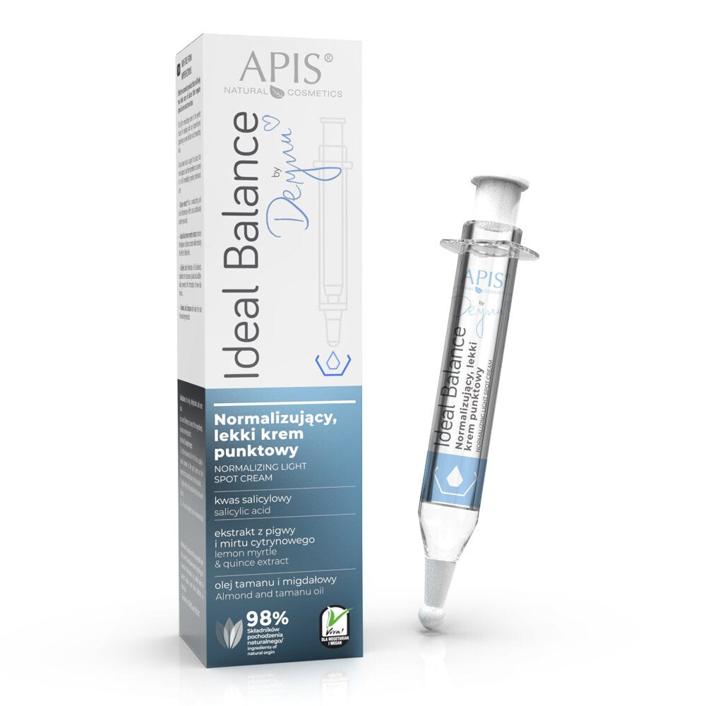 

APIS Ideal Balance By Deynn нормализующий крем против светлых пятен 10мл