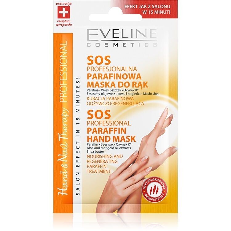 

Eveline Cosmetics Hand&Nail Therapy Professional SOS парафиновая маска для рук 7мл