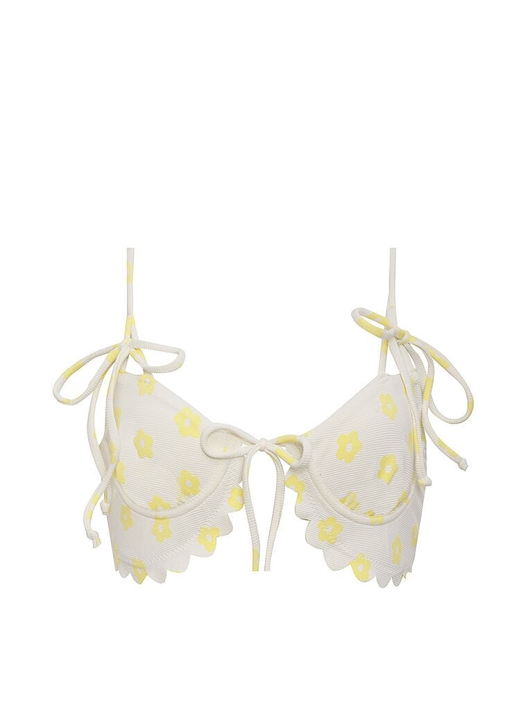 

Верх купальника For Love & Lemons Dana, желтый