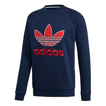 

Толстовка Adidas originals Trefoil Crew 'Collegiate Navy', Синий