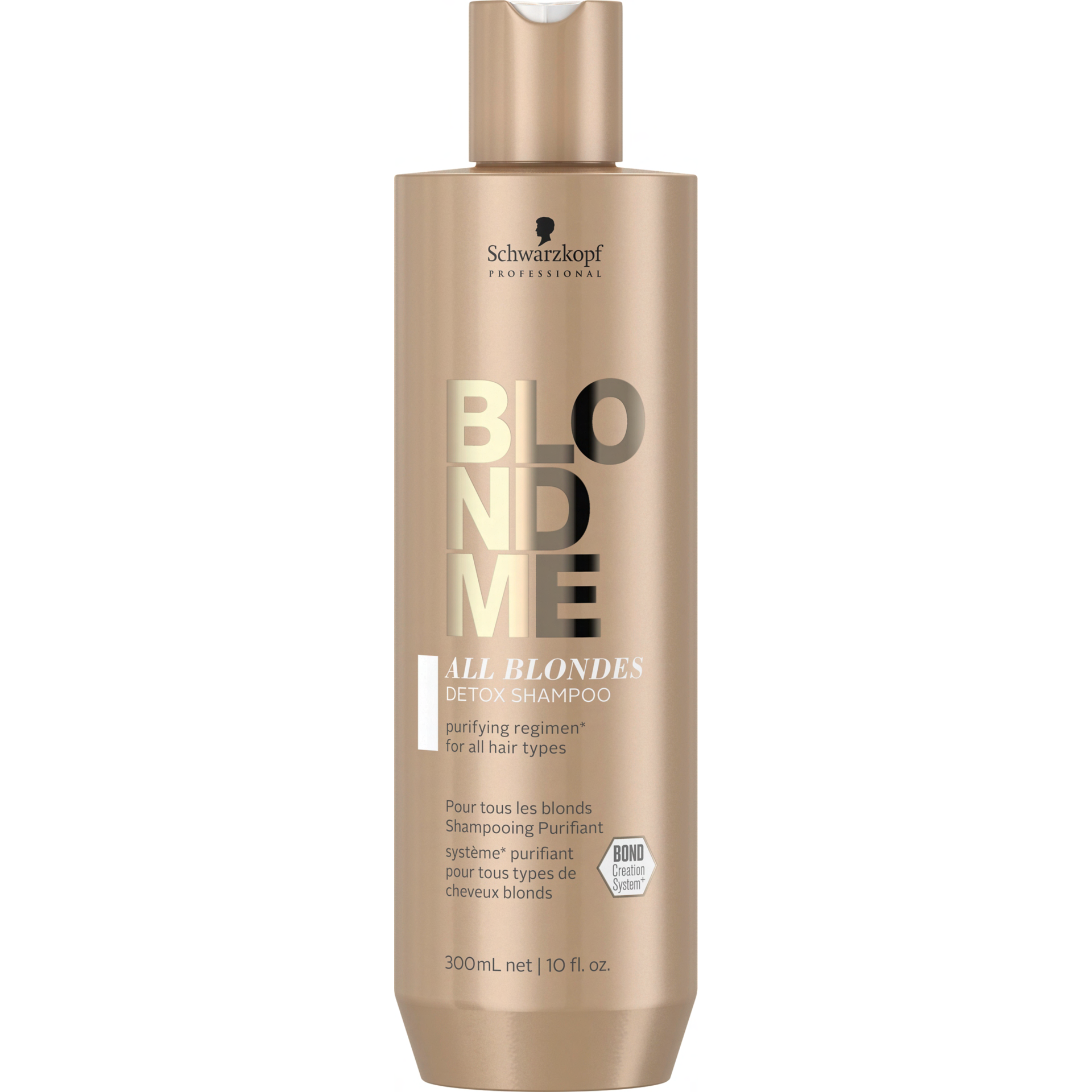 Schwarzkopf Professional BlondMe Detox очищающий шампунь для светлых волос, 300 мл