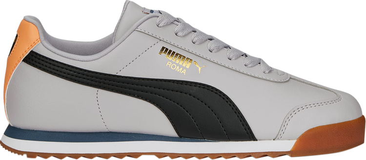 

Кроссовки Puma Roma Basic Plus Marble Black Gum, серый