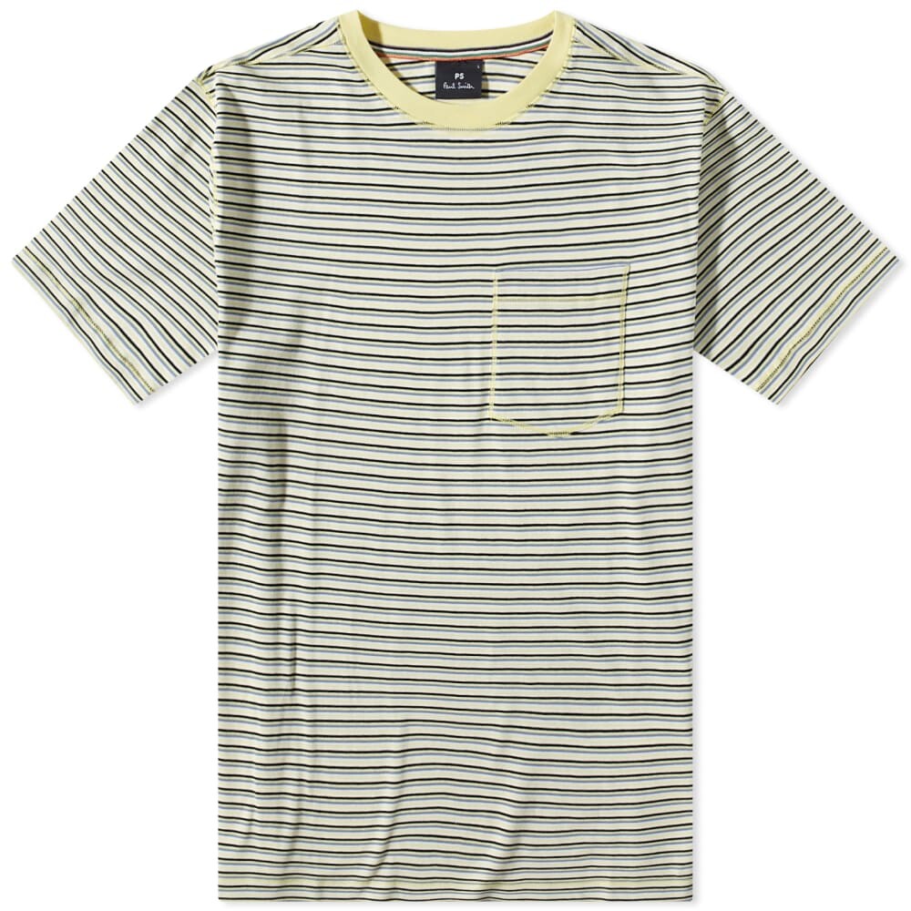 

Футболка Paul Smith Stripe Pocket Tee, Серый