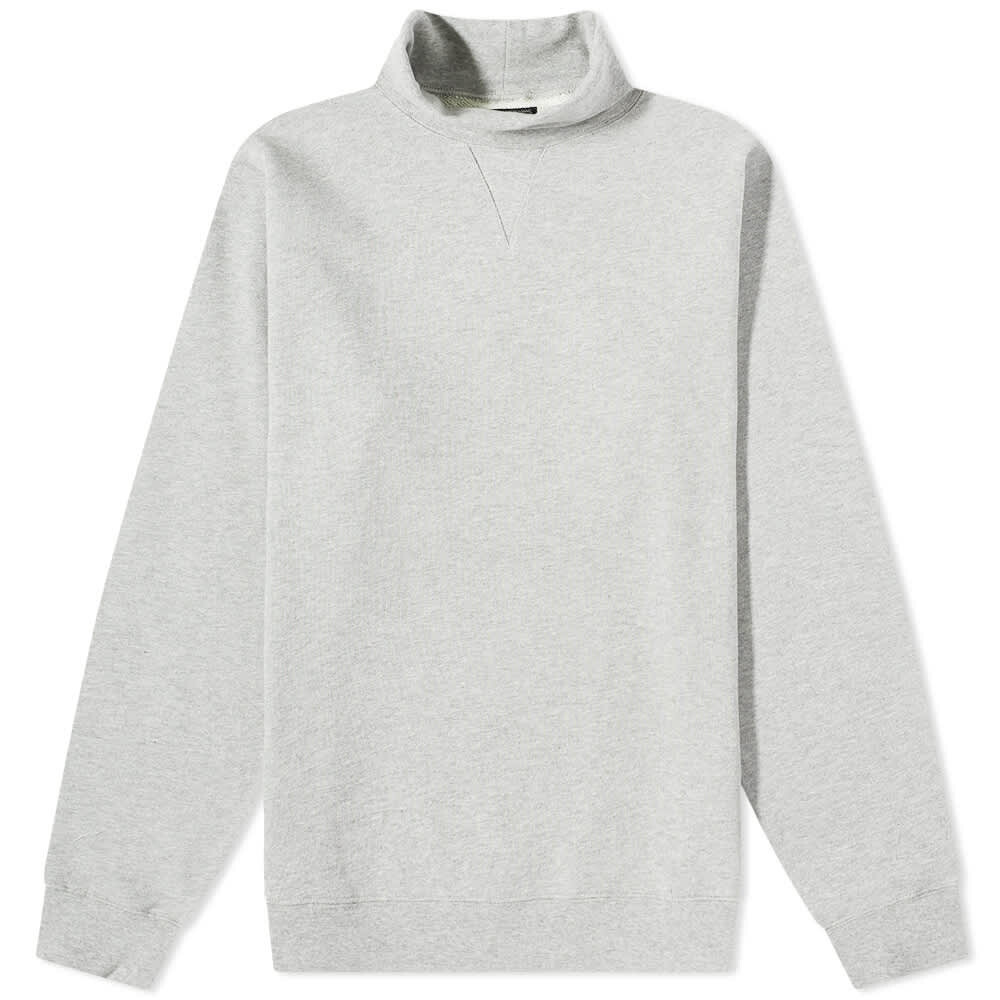 

Толстовка Beams Plus Turtleneck Crew Sweat, Серый