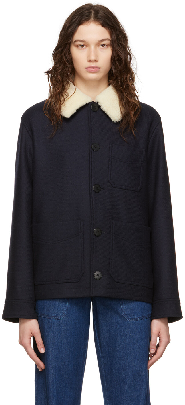 

Темно-синяя куртка New Julia A.P.C.