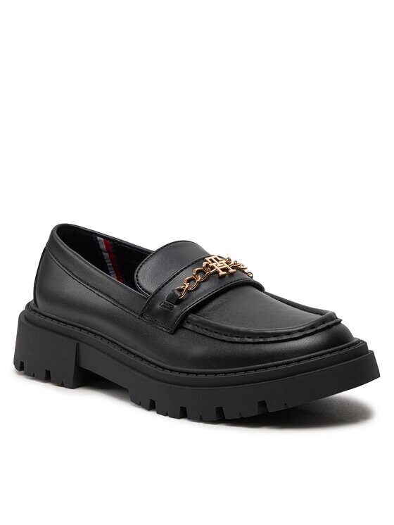 

Полуботинки Tommy Hilfiger, черный