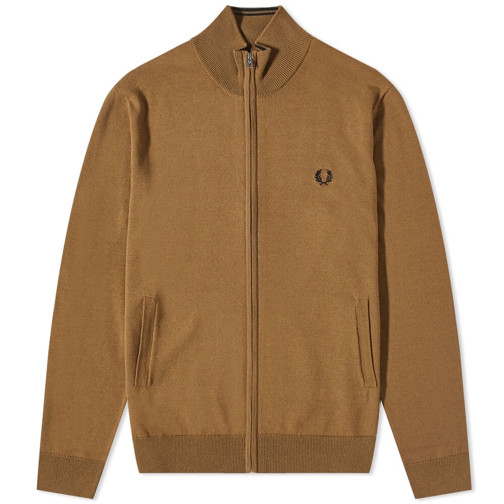 

Джемпер Fred Perry Classic Zip Through Cardigan, Коричневый