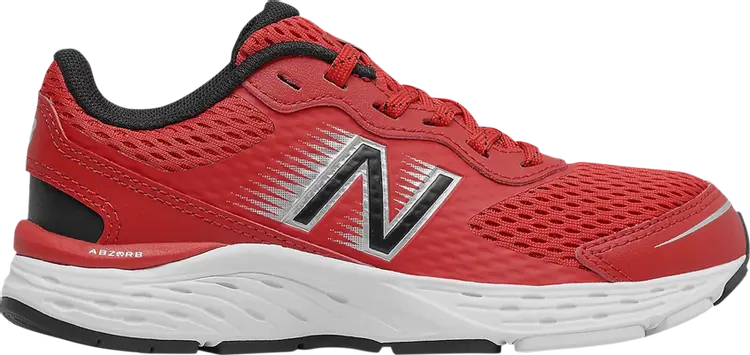 

Кроссовки New Balance 680v6 Big Kid Wide 'Team Red Black', красный